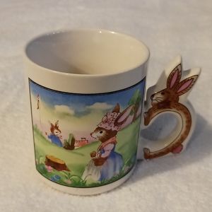 Vintage Easter Bunny Coffee / Tea Mug
